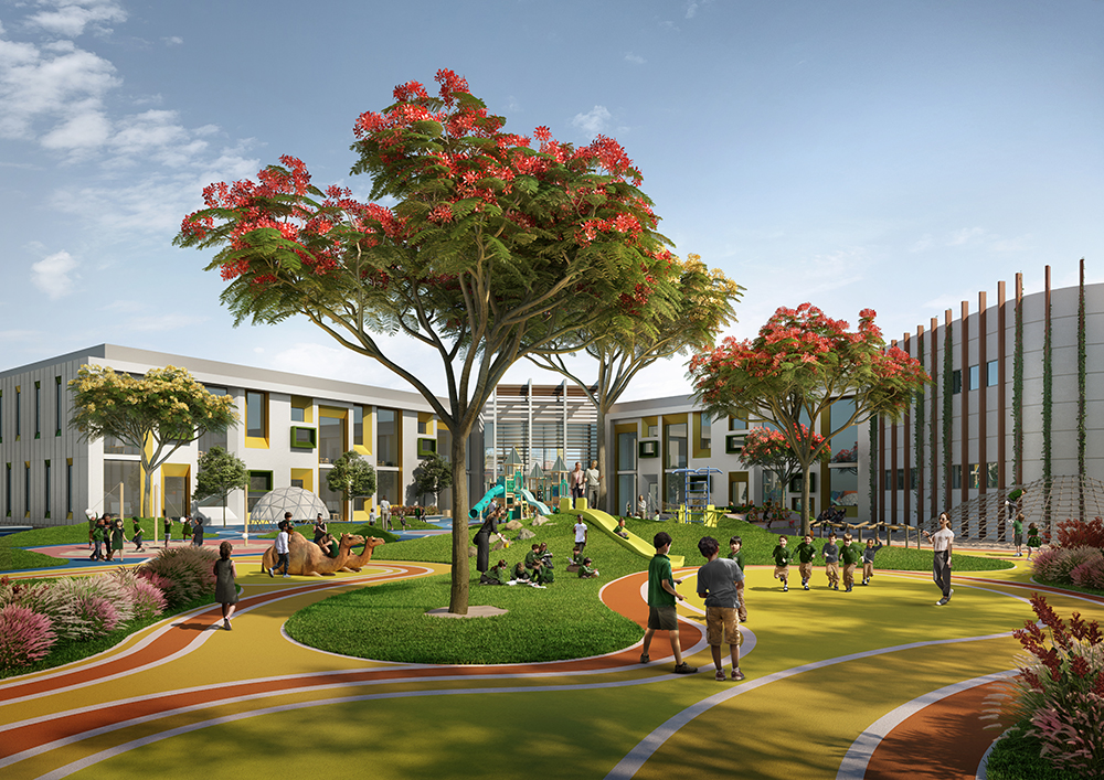 Our new campus American Community School of Abu Dhabi